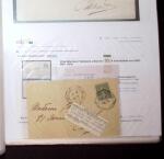 1830-1961, Ensemble de 296 cartes et lettres avec principalement