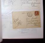 1830-1961, Ensemble de 296 cartes et lettres avec principalement