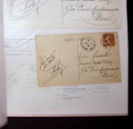 1830-1961, Ensemble de 296 cartes et lettres avec principalement