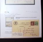 1830-1961, Ensemble de 296 cartes et lettres avec principalement