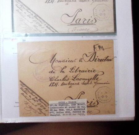 1830-1961, Ensemble de 296 cartes et lettres avec principalement