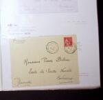 1830-1961, Ensemble de 296 cartes et lettres avec principalement