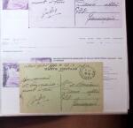 1830-1961, Ensemble de 296 cartes et lettres avec principalement