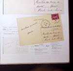 1830-1961, Ensemble de 296 cartes et lettres avec principalement
