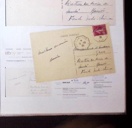 1830-1961, Ensemble de 296 cartes et lettres avec principalement