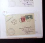 1830-1961, Ensemble de 296 cartes et lettres avec principalement