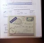 1830-1961, Ensemble de 296 cartes et lettres avec principalement