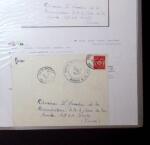 1830-1961, Ensemble de 296 cartes et lettres avec principalement