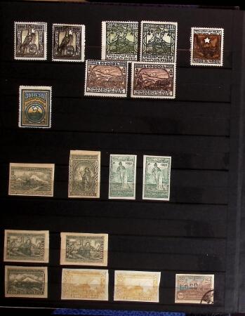 1858-1990, Mint & used collection of Russia in three