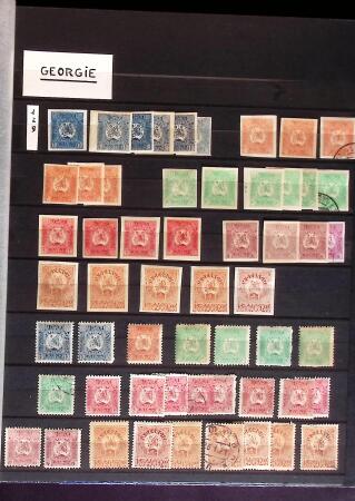 1858-1990, Mint & used collection of Russia in three