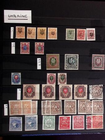 1858-1990, Mint & used collection of Russia in three
