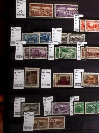 1858-1990, Mint & used collection of Russia in three