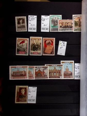 1858-1990, Mint & used collection of Russia in three