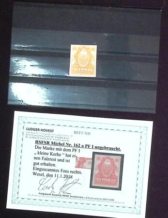 1858-1990, Mint & used collection of Russia in three