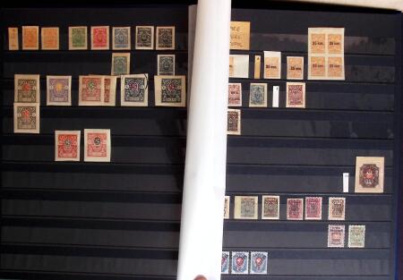 1858-1990, Mint & used collection of Russia in three