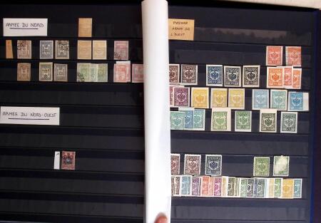 1858-1990, Mint & used collection of Russia in three