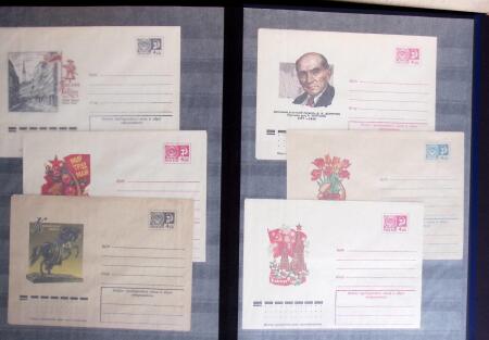 1858-1990, Mint & used collection of Russia in three