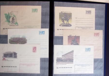 1858-1990, Mint & used collection of Russia in three