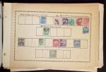 1874-1940 Old-time Hungary collection on pages, plus