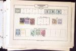 1874-1940 Old-time Hungary collection on pages, plus