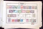 1874-1940 Old-time Hungary collection on pages, plus