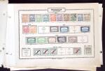 1874-1940 Old-time Hungary collection on pages, plus