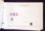 1874-1940 Old-time Hungary collection on pages, plus