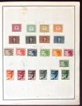 1874-1940 Old-time Hungary collection on pages, plus