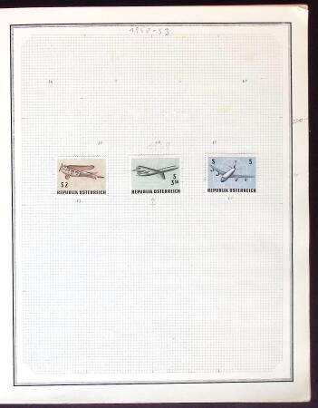 1874-1940 Old-time Hungary collection on pages, plus