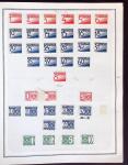 1874-1940 Old-time Hungary collection on pages, plus
