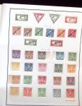 1874-1940 Old-time Hungary collection on pages, plus