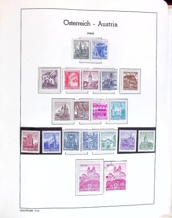 1850-2000 Mint & used collection of Austria in three