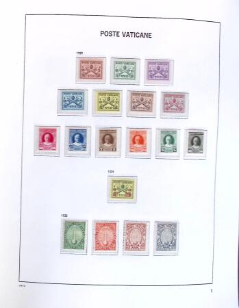 1852-2010, Chiefly mint collection in three albums
