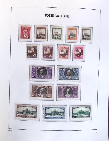 1852-2010, Chiefly mint collection in three albums
