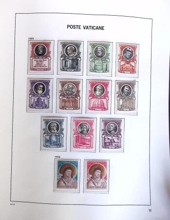 1852-2010, Chiefly mint collection in three albums