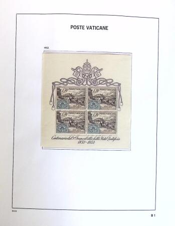 1852-2010, Chiefly mint collection in three albums