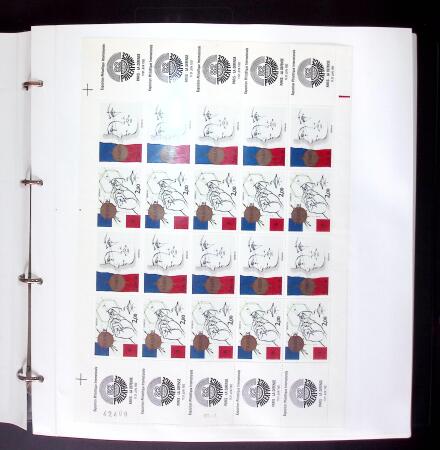 1880-2006 Succession avec une collection de timbres