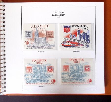 1880-2006 Succession avec une collection de timbres
