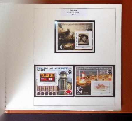 1880-2006 Succession avec une collection de timbres