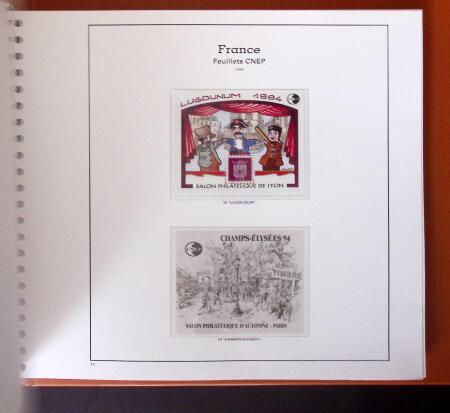1880-2006 Succession avec une collection de timbres