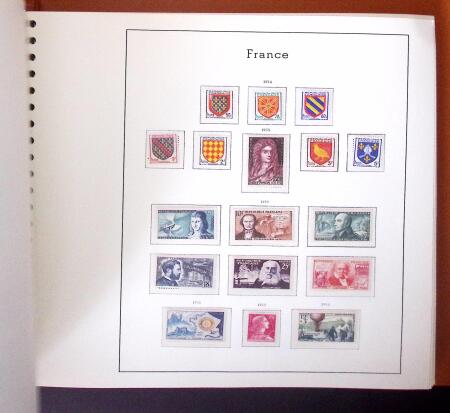1880-2006 Succession avec une collection de timbres