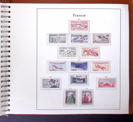 1880-2006 Succession avec une collection de timbres