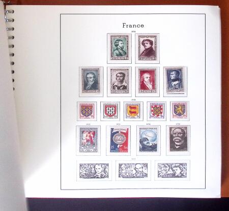 1880-2006 Succession avec une collection de timbres