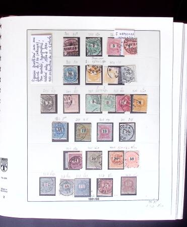 1871-1983 Mint (used at the beginning) collection of