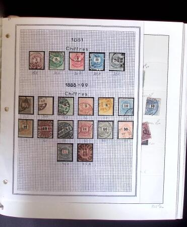 1871-1983 Mint (used at the beginning) collection of