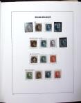 1849-2010 Mint & used collection of Belgium in 9 DAVO