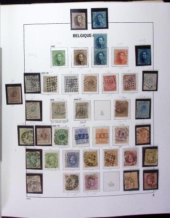 1849-2010 Mint & used collection of Belgium in 9 DAVO