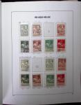 1849-2010 Mint & used collection of Belgium in 9 DAVO