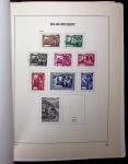 1849-2010 Mint & used collection of Belgium in 9 DAVO