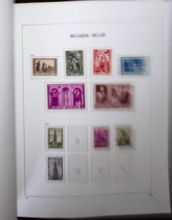 1849-2010 Mint & used collection of Belgium in 9 DAVO